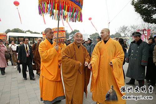 本寺方丈出席无锡开原寺能超法师升座庆典